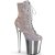 Pleaser FLAMINGO-1020CHRS Bottines à plateforme Multi Strass Chrome Argent EU-42/US-12