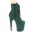 Pleaser FLAMINGO-1020FS Bottines à plateforme Daim Vert EU-35/US-5