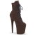 Pleaser FLAMINGO-1020FS Bottines à plateforme Daim synthétique Moka EU-35/US-5
