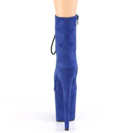 Pleaser FLAMINGO-1020FS Bottines à plateforme Daim synthétique Bleu EU-35/US-5