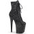 Pleaser FLAMINGO-1020GWR Bottines à plateforme Paillettes Noir EU-40/US-10