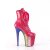 Pleaser FLAMINGO-1020HG Bottines à plateforme Vernis Paillettes Rose Bigarré EU-35/US-5