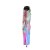 Pleaser FLAMINGO-1020RC Bottines à plateforme Réflexion Chrome Bigarré EU-38/US-8