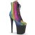 Pleaser FLAMINGO-1020RS Bottines à plateforme Strass Bigarré EU-37/US-7
