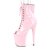 Pleaser FLAMINGO-1021 Bottines à plateforme Vernis Rose EU-41/US-11