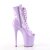 Pleaser FLAMINGO-1021 Bottines à plateforme Vernis Violet EU-35/US-5