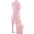 Pleaser FLAMINGO-1050 Bottines à plateforme Vernis Rose EU-42/US-12