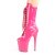 Pleaser FLAMINGO-1050 Bottines à plateforme Vernis Rose EU-40/US-10