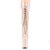 Pleaser FLAMINGO-1050 Bottines à plateforme Vernis Beige EU-35/US-5