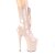 Pleaser FLAMINGO-1050 Bottines à plateforme Vernis Beige EU-35/US-5
