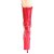 Pleaser FLAMINGO-1050 Bottines à plateforme Vernis Rouge EU-41/US-11