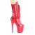 Pleaser FLAMINGO-1050 Bottines à plateforme Vernis Rouge EU-41/US-11