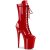 Pleaser FLAMINGO-1050 Bottines à plateforme Vernis Rouge EU-42/US-12