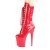 Pleaser FLAMINGO-1050 Bottines à plateforme Vernis Rouge EU-42/US-12
