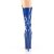 Pleaser FLAMINGO-1050 Bottines à plateforme Vernis Bleu EU-41/US-11