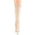 Pleaser FLAMINGO-1050FS Bottines à plateforme Daim synthétique Beige EU-40/US-10