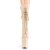Pleaser FLAMINGO-1050FS Bottines à plateforme Daim synthétique Beige EU-42/US-12