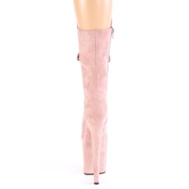 Pleaser FLAMINGO-1050FS Bottines à plateforme Daim Blush EU-41/US-11