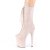 Pleaser FLAMINGO-1050FS Bottines à plateforme Daim synthétique Nu EU-38/US-8