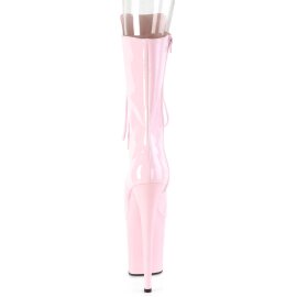 Pleaser FLAMINGO-1051 Bottines à plateforme Vernis Rose EU-35/US-5
