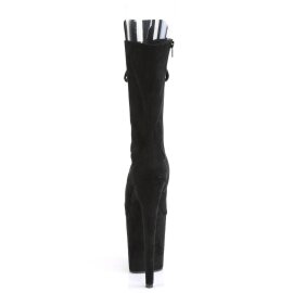 Pleaser FLAMINGO-1051FS Bottines à plateforme Daim synthétique Noir EU-35/US-5