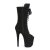 Pleaser FLAMINGO-1051FS Bottines à plateforme Daim synthétique Noir EU-35/US-5