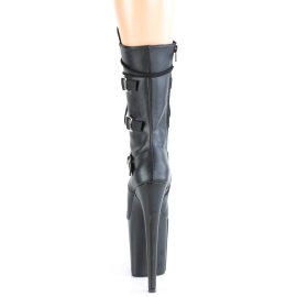 Pleaser FLAMINGO-1053 Bottines à plateforme Cuir synthétique Noir EU-35/US-5