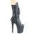 Pleaser FLAMINGO-1053 Bottines à plateforme Cuir synthétique Noir EU-39/US-9