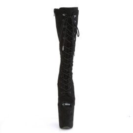 Pleaser FLAMINGO-2051FS Bottines à plateforme Daim synthétique Noir EU-39/US-9