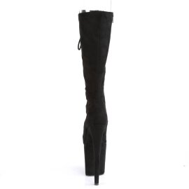 Pleaser FLAMINGO-2051FS Bottines à plateforme Daim synthétique Noir EU-39/US-9