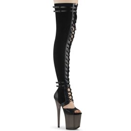 Pleaser FLAMINGO-3027 Bottes cuissardes à...