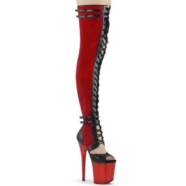 Pleaser FLAMINGO-3027 Bottes cuissardes à...