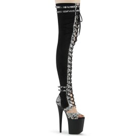 Pleaser FLAMINGO-3027SP Bottes cuissardes à...