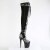 Pleaser FLAMINGO-3027SP Bottes cuissardes à plateforme Serpent Noir EU-41/US-11