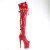 Pleaser FLAMINGO-3028 Bottes cuissardes à plateforme Vernis Rouge EU-37/US-7