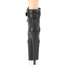 Pleaser FLAMINGO-800-05 Bottines à plateforme Cuir synthétique Noir EU-36/US-6