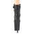 Pleaser FLAMINGO-800-05 Bottines à plateforme Cuir synthétique Noir EU-36/US-6