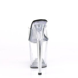 Pleaser FLAMINGO-801 Mules à plateforme Transparent EU-35/US-5
