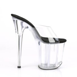 Pleaser FLAMINGO-801 Mules à plateforme Transparent EU-35/US-5
