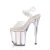 Pleaser FLAMINGO-808G Sandales à plateforme Paillettes Transparent Rose EU-35/US-5