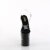 Pleaser FLAMINGO-808NLDG Sandales à plateforme Transparent Noir EU-35/US-5