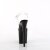 Pleaser FLAMINGO-808NLDG Sandales à plateforme Transparent Noir EU-35/US-5