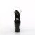 Pleaser FLAMINGO-808NLSG Sandales à plateforme Transparent Noir EU-35/US-5