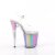 Pleaser FLAMINGO-808RG-01 Sandales à plateforme Paillettes Transparent Bigarré EU-35/US-5