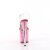 Pleaser FLAMINGO-808RG-02 Sandales à plateforme Paillettes Transparent Bigarré EU-35/US-5