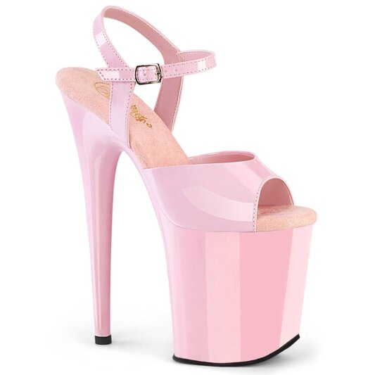 Pleaser FLAMINGO-809 Sandales à plateforme Vernis Rose EU-37/US-7