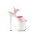 Pleaser FLAMINGO-809 Sandales à plateforme Vernis Rose Blanc EU-35/US-5