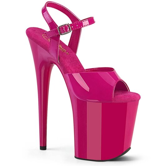 Pleaser FLAMINGO-809 Sandales à plateforme Vernis Rose EU-35/US-5