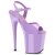 Pleaser FLAMINGO-809 Sandales à plateforme Vernis Violet EU-35/US-5