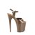 Pleaser FLAMINGO-809 Sandales à plateforme Vernis Moka EU-37/US-7